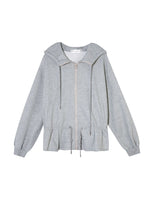 Drawstring Fleece-lined Hoodie & Pants Set