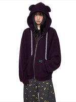 Bear Ear Hoodie Jacket