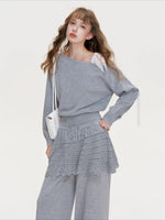 Lace Knit Lounge Set