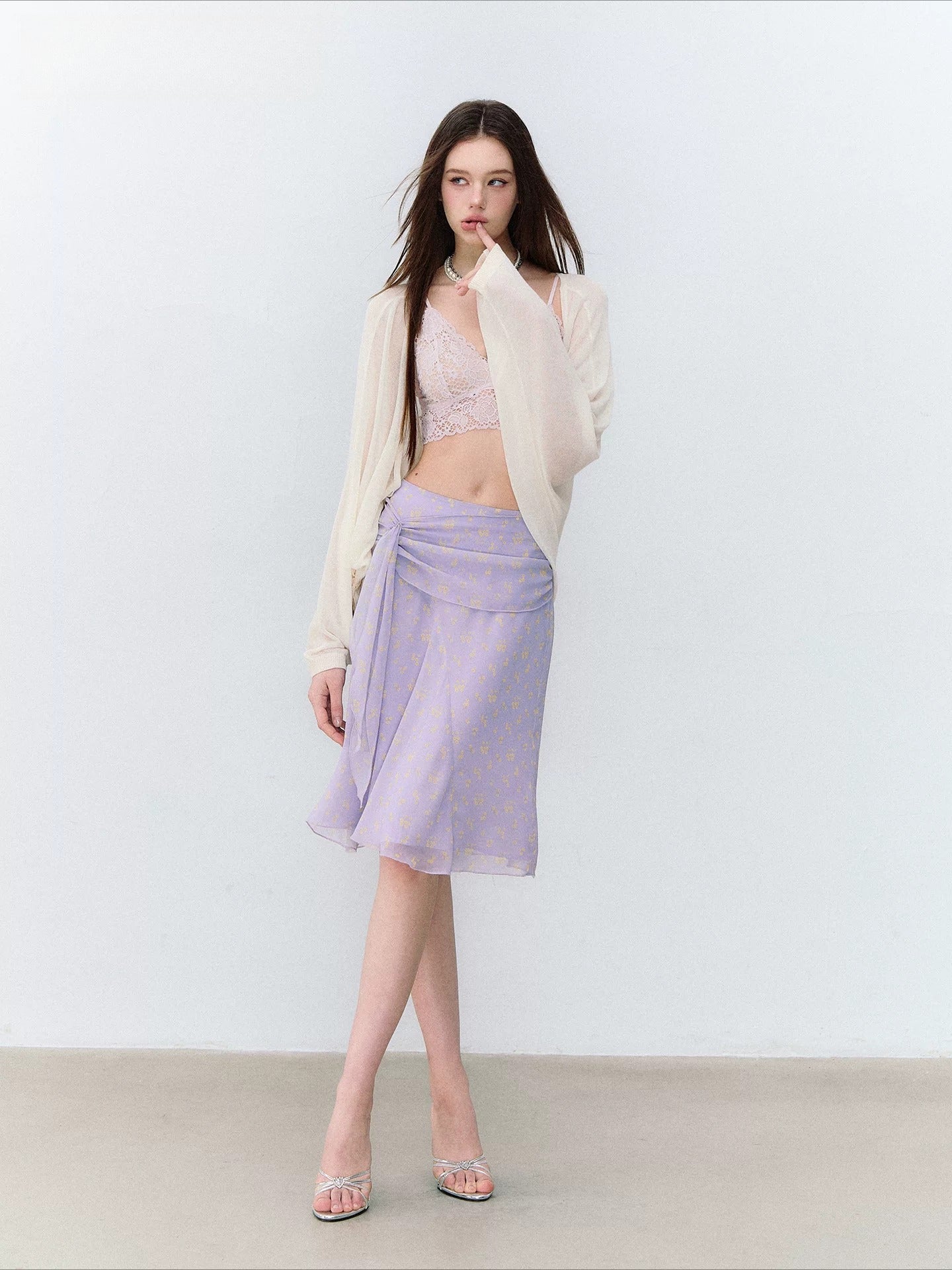 Soft Glow Sheer Cardigan