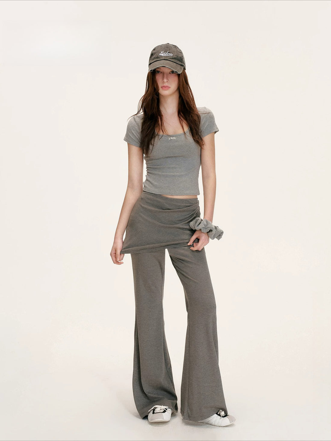 Modal Wrap Flare Pants
