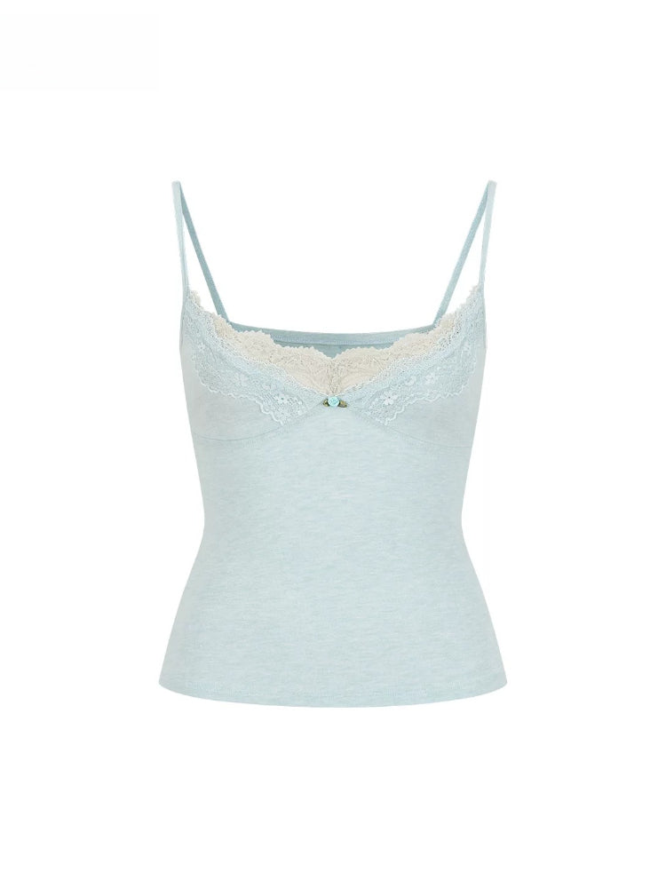 Lace V-Neck Cami Top