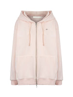 Pink & Blue Organic Fleece Hoodie