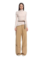 Megan Wool Turtleneck Blouse