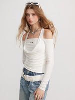 Off Shoulder Draped Top