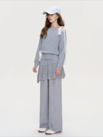 Lace Knit Lounge Set