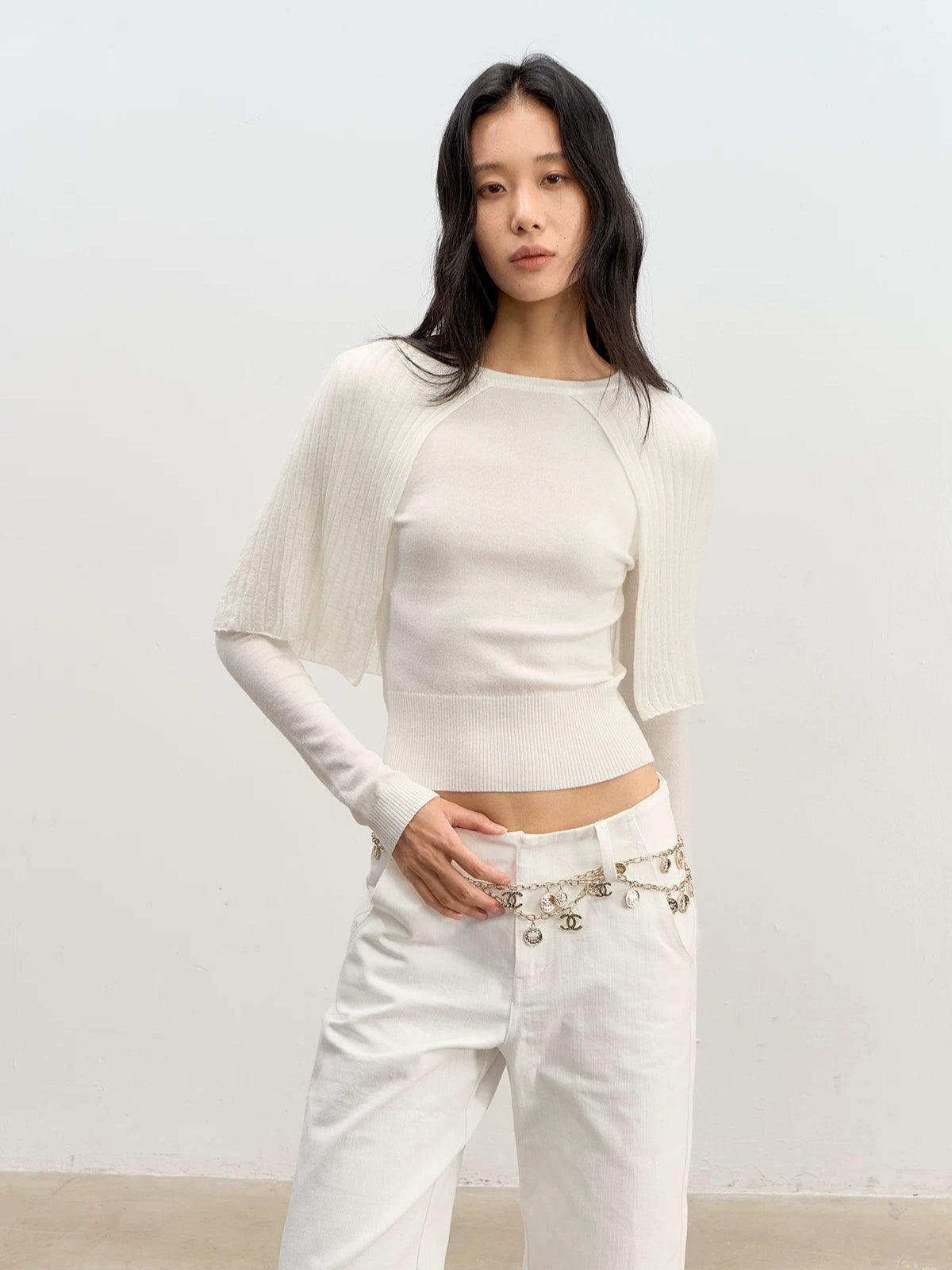 Double Knit Poncho Top