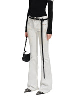 Polar Contour Leather Belt