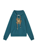 Pony Embroidery Fleece Hoodie