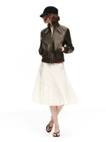 Matte PU Biker Jacket
