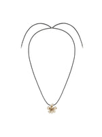 Metal Floral Rope Choker