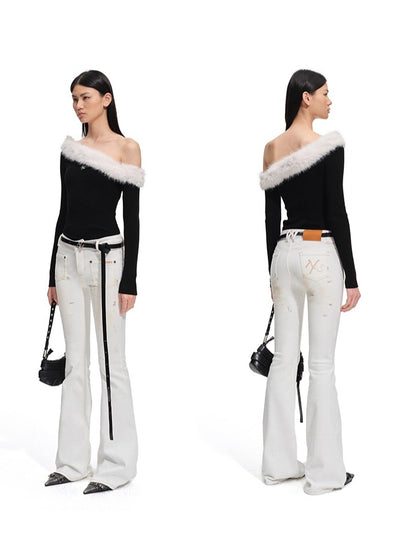 Polar Contour Leather Belt