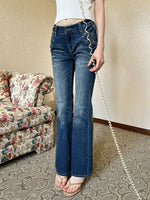 Studded Flare Jeans
