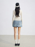Ice Silk Hollow Knit Top
