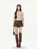 French Drape Blouse