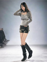 Layered Knit Top