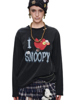 Vintage Printed Long Sleeve Tee