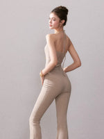 Canelé-style Sport Yoga Jumpsuit