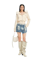 Ranch Denim Mini Skirt