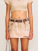 Compass Wild Origin Denim Skirt Desert Camouflage