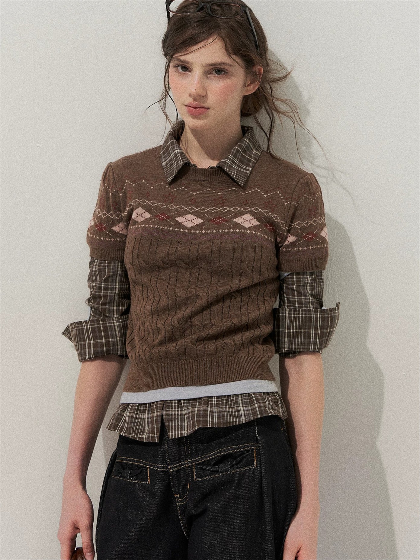 Fair Isle Knit Sweater