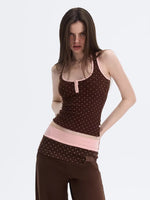 Brown Polka Dot 3-Piece Set