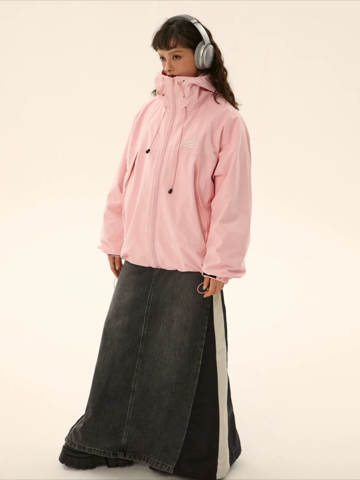 Retro Windbreaker Jacket