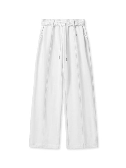 White &amp; Blue Volcano Washed Denim Pants