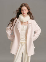 Peter Pan Collar Wool Coat