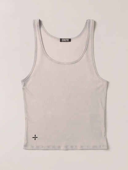 Vintage Storm Fade Silk Sports Tank Fading Desert