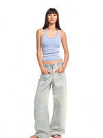 Applique U-Neck Vest Sling
