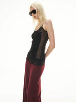 Sheer Wool Knit Tank