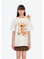 Patched Bear Cotton T-shirt