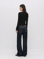 Asymmetric Cutout Top