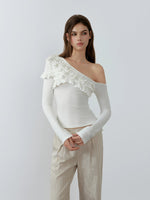 Layered Ruffle Off Shoulder Top