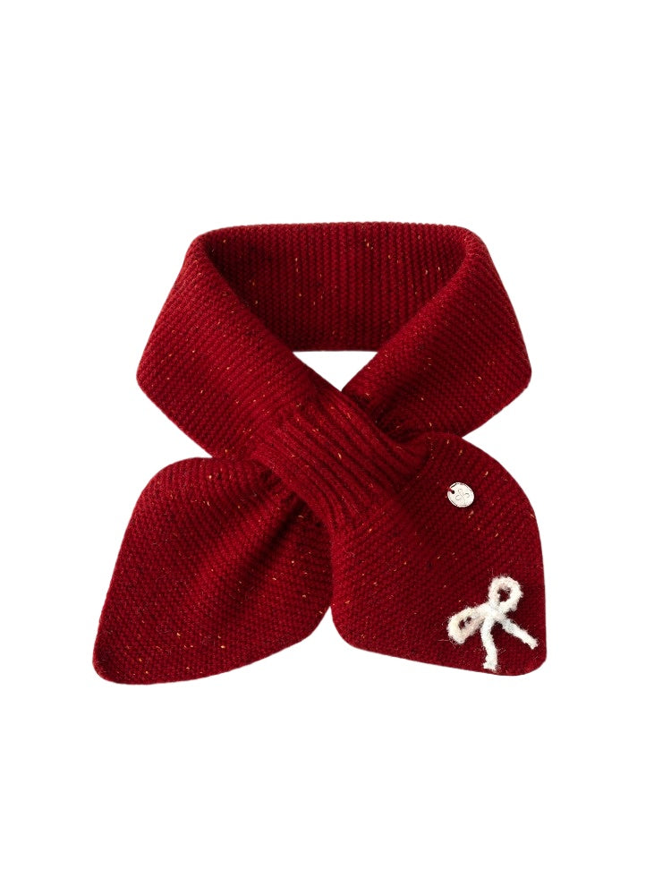 Bowknot Wool Scarf