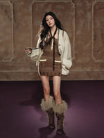 Halterneck Tie Strap Dress