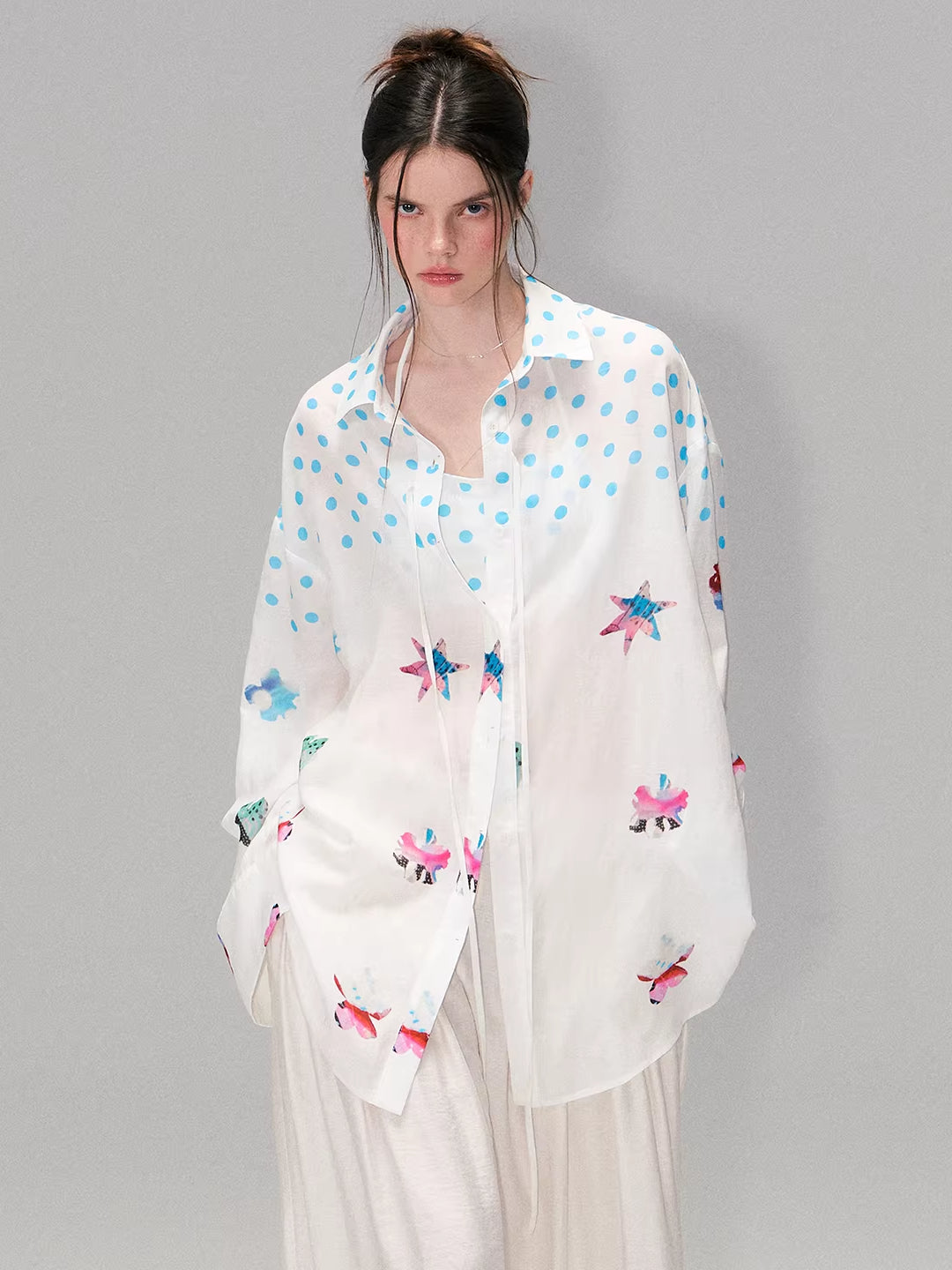 Polka Dot Shirt Set
