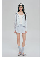 Contrast Hooded Sweatshirt