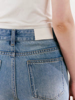 Floral Rhinestone Flared Jeans