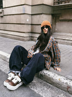 Retro Platform Sneakers
