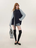 Polka Dot Drawstring Shoulder Tote