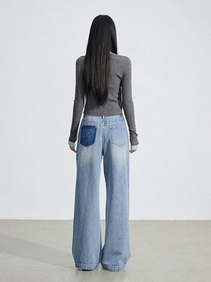 Contrast Layer Knit Top
