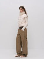 Detachable Sleeve Down Puffer Jacket