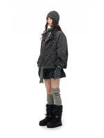 Double Sided Fleece Padded Coat