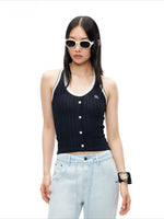 Lausanne U-Neck Knit Vest