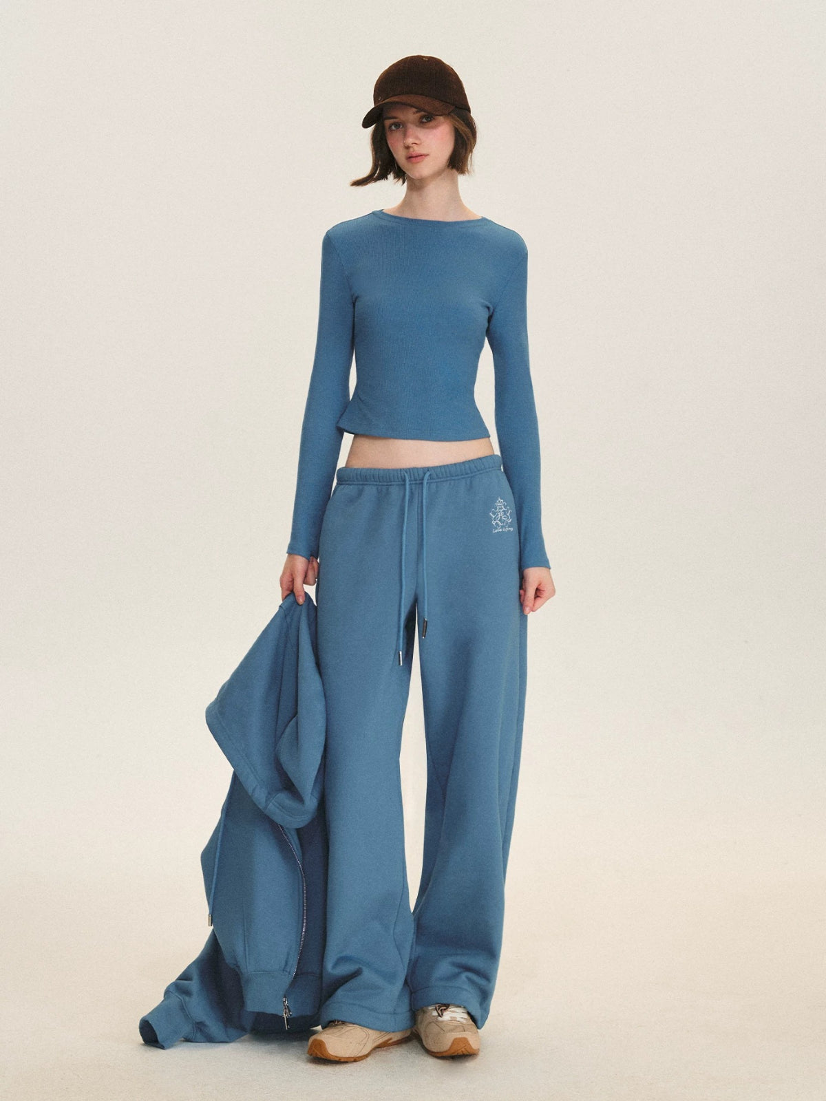 Fleece Hooded Three Piece Set
