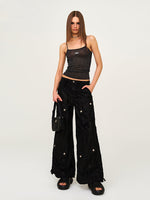 Elastic Sports Knit Sling Vest