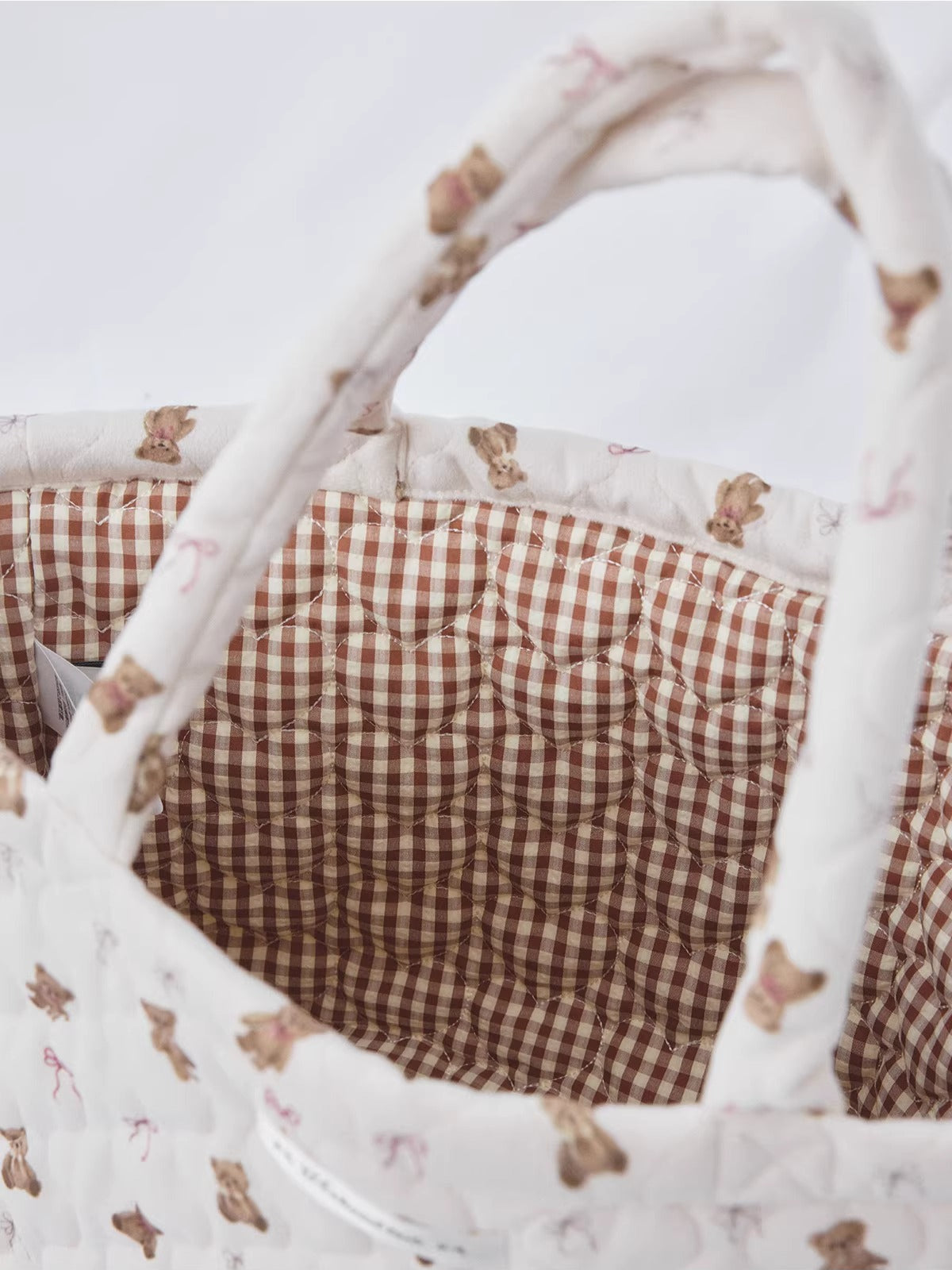 Bear Print Tote Bag