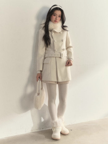 Cable-Texture Cotton Tights